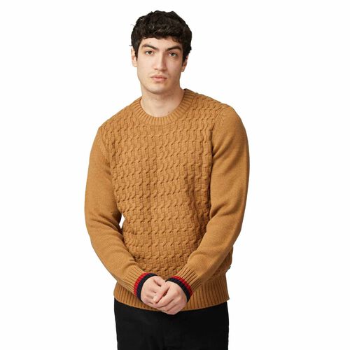 Ben Sherman Cable Textured Crew